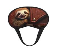 Sleep Eye Mask for Women Men,Soft Comfortable Sleep Mask Blackout Sleeping Eye Cover for Travel Yoga Nap Shift Work Sloth On Zipper