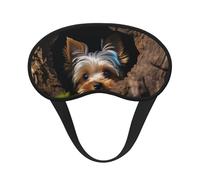 Sleep Eye Mask for Women Men,Soft Comfortable Sleep Mask Blackout Sleeping Eye Cover for Travel Yoga Nap Shift Work A Little Yorkshire Terrier