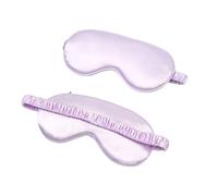 Sleep Eye Mask， Imitated Silk Eye Mask Multicolor 21x9.5cm(Purple)