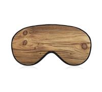 Sleep Eye Mask Pine Wood Texture with Rustic Wooden Grain Sleep Mask for Women Men Adjustable Strap Blindfold Eye Cover for Travel Yoga Nap Shift Work