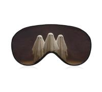 Sleep Eye Mask Three Ghosts Dark Fantasy Sleep Mask for Women Men Adjustable Strap Blindfold Eye Cover for Travel Yoga Nap Shift Work