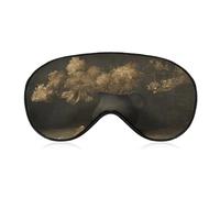 Sleep Eye Mask Vintage Dried Hydrangea Flowers in Old Jug Sleep Mask for Women Men Adjustable Strap Blindfold Eye Cover for Travel Yoga Nap Shift Work