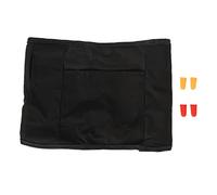 Sleep Face Cover Wrap Pack Comfortable Breathable Universal Light Blocking Eye Mask for Sleeping Men Women Large Area Coverage Biological Cotton Free Size with Ear Plugs (Black)