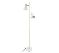 Dyberg Larsen Sleep floor lamp, putty white, height 165 cm, steel