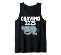 Sleep Funny Craving Sleep Nap Cute Kids Pajama Tank Top
