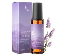 Sleep Gift Set with Pillow Spray - Subtle, Long-Lasting Lavender & Chamomile Scent to Help You Drift Off - Calming Wellness Gift for Everyone (Inner Peace Sleep Spray, 100 ml)