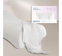 Sleep&Glow Omnia Tencel Pillowcase - Cut and Sewn to Fit the Unique Shape of the Sleep&Glow Omnia Pillow - Natural Eucalyptus Fiber - Hypoallergenic and Bacteriostatic Properties