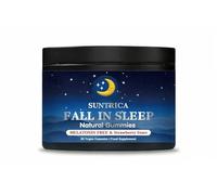Sleep Gummies, Night Time Supplement with Magnesium Glycinate, L-Theanine, Passionflower & Va-lerian Root, Sleep Aid Gummies for Calm Mood, Relaxation & Sleep Suport, 60 Gummies Strawberry Flavour
