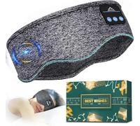 Sleep Headphones Gifts for Women Men: Snoozeband Sleep Headphones Headband Bluetooth Sleep Mask Headphones, Cool Mens Gadgets for Teenage Boys Mens Gifts for Christmas Stocking Fillers for Men Women