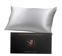 Sleep In Beauty SIB Hyaluronic Acid Infused Silk Pillowcase Timeless Ivory