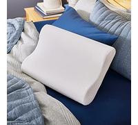 Sleep Innovations Memory Foam Contour Pillow, Queen Size, Head, Neck, and Shoulder Alignment, Side and Back Sleepers, Medium Support