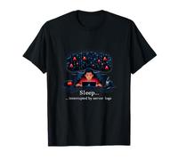 Sleep Interrupted by Server Logs Data Science Graphic T-Shirt