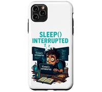 Sleep Interrupted Programmer Meme Funny Case for iPhone 11 Pro Max