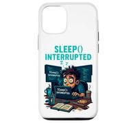 Sleep Interrupted Programmer Meme Funny Case for iPhone 12/12 Pro