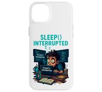 Sleep Interrupted Programmer Meme Funny Case for iPhone 14 Plus