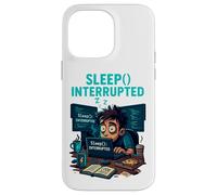Sleep Interrupted Programmer Meme Funny Case for iPhone 14 Pro Max