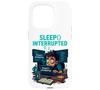 Sleep Interrupted Programmer Meme Funny Case for iPhone 15 Pro