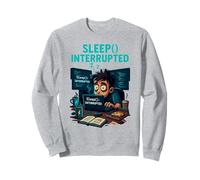 Sleep Interrupted Programmer Meme Funny Sweatshirt