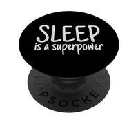 Sleep is a superpower. motivation, mindset, quote. PopSockets Adhesive PopGrip