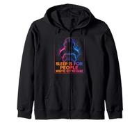 Sleep is For People Who've Got No Game Zip Hoodie