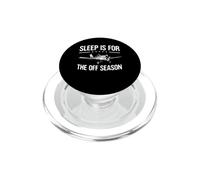 Sleep Is For The Off Season Crop Duster Pilot Aviation PopSockets PopGrip for MagSafe
