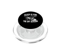 Sleep Is For The Off Season Crop Dusting Pilot Farmer PopSockets PopGrip for MagSafe