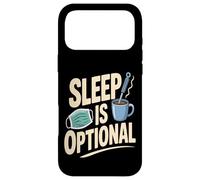 Sleep Is Optional Night Shift Nurse Coffee Case for iPhone 17 Pro Max