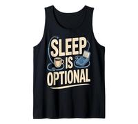 Sleep is Optional Nurse Doctor Night Shift Tank Top