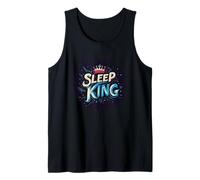 Sleep King with Crown Costume for Kingdom Lovers Tank Top