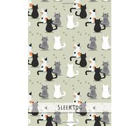 Sleep log: 104 weeks of Sleeping tracker & insomnia record monitor tracking book journal Diary, log book activity check and even a wake up to help & ... size 6x9 Cute Cat Lovers cover design (Vol 9)