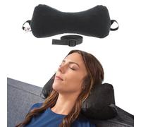 Sleep Log Bone Shaped Chiropractic Neck and Back Pillow for Cervical Support, Adjustable Firmness- Travel or Use at Home