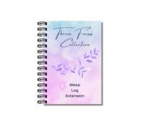 Sleep Log Extension Book | Thrive Focus Collection | Autism & ADHD Sleep Tracker | Special Needs Parenting Resource | Bedtime Routine & Sleep Intervention Journal | A6 Wire-Bound Organiser
