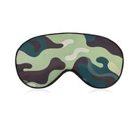 Sleep Mask Abstract Camouflage Light Blocking Sleeping Eye Mask, Eye Cover with Adjustable Strap Eye Sleep Shade Cover