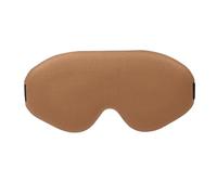Sleep Mask Blindfold Sleeping Aid Eye Soft Face for Travel Eyeshade Blockout Light Slaapmasker Cover Patch(Brown Color MY008)