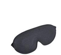 Sleep Mask Blindfold Sleeping Aid Eye Soft Memory Foam Face Eyeshade Blockout Light Slaapmasker Cover Patch(Black)