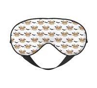 Sleep Mask, Cute Halloween Corgi Dog bat Eye Masks for Sleep, Sleep Masks for Women and Men, Blackout Eye Covers for Travel/Sleeping
