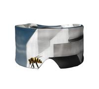 Sleep Mask, Eye Mask for Sleeping with Heads Adjustable, Earmuffs for Sleep for Men & Women, 2 in 1 Ear Mask and Blindfold, Perfect for Sleeping, Travel, and Relaxation Complex wasp