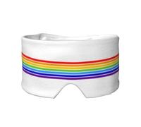 Sleep Mask, Eye Mask for Sleeping with Heads Adjustable, Earmuffs for Sleep for Men & Women, 2 in 1 Ear Mask and Blindfold, Perfect for Sleeping, Travel, and Relaxation The Jewish Flag