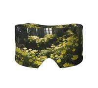 Sleep Mask, Eye Mask for Sleeping with Heads Adjustable, Earmuffs for Sleep for Men & Women, 2 in 1 Ear Mask and Blindfold, Perfect for Sleeping, Travel, and Relaxation The Flowers in The Castle