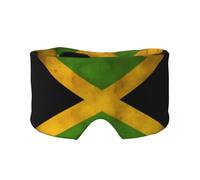 Sleep Mask, Eye Mask for Sleeping with Heads Adjustable, Earmuffs for Sleep for Men & Women, 2 in 1 Ear Mask and Blindfold, Perfect for Sleeping, Travel, and Relaxation Old Jamaican Flag