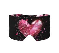 Sleep Mask, Eye Mask for Sleeping with Heads Adjustable, Earmuffs for Sleep for Men & Women, 2 in 1 Ear Mask and Blindfold, Perfect for Sleeping, Travel, and Relaxation Heart of Magic