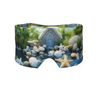 Sleep Mask, Eye Mask for Sleeping with Heads Adjustable, Earmuffs for Sleep for Men & Women, 2 in 1 Ear Mask and Blindfold, Perfect for Sleeping, Travel, and Relaxation The Church in Fantasy