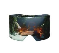 Sleep Mask, Eye Mask for Sleeping with Heads Adjustable, Earmuffs for Sleep for Men & Women, 2 in 1 Ear Mask and Blindfold, Perfect for Sleeping, Travel, and Relaxation Heaven's Gate