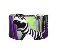 Sleep Mask, Eye Mask for Sleeping with Heads Adjustable, Earmuffs for Sleep for Men & Women, 2 in 1 Ear Mask and Blindfold, Perfect for Sleeping, Travel, and Relaxation Cute Monsters