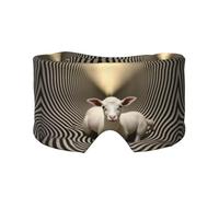 Sleep Mask, Eye Mask for Sleeping with Heads Adjustable, Earmuffs for Sleep for Men & Women, 2 in 1 Ear Mask and Blindfold, Perfect for Sleeping, Travel, and Relaxation Illusionary Surrealist Art