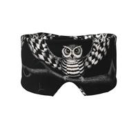 Sleep Mask, Eye Mask for Sleeping with Heads Adjustable, Earmuffs for Sleep for Men & Women, 2 in 1 Ear Mask and Blindfold, Perfect for Sleeping, Travel, and Relaxation Illusion and Psychedelic Art