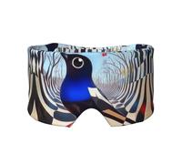 Sleep Mask, Eye Mask for Sleeping with Heads Adjustable, Earmuffs for Sleep for Men & Women, 2 in 1 Ear Mask and Blindfold, Perfect for Sleeping, Travel, and Relaxation The Bird of surrealism