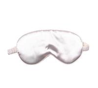Sleep Mask Eye Masks Eyepatch Breathable Smooth Surface Blindfold Blackout Eye Shade Cover for Relax(White)