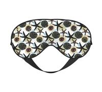 Sleep Mask, Eye Masks for Sleep, Sleep Masks for Women and Men, Blackout Eye Covers for Travel/Sleeping, Sea Urchin Eye Mask