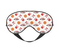 Sleep Mask, Eye Masks for Sleep, Sleep Masks for Women and Men, Blackout Eye Covers for Travel/Sleeping, Happy PI Day Eye Mask